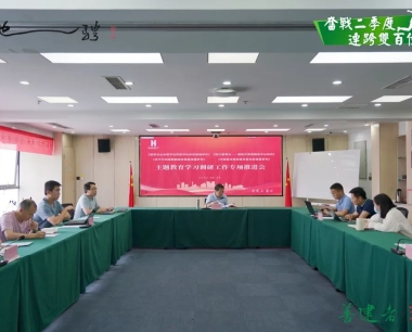 【深入開展主題教育】做好歸納總結，精心謀劃研究，丁雲波主持召開主題教育學習調研工作專項推進會