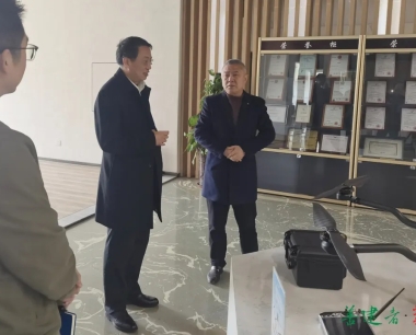 【貫徹落實集團督導動員令】集團首席數字官，公司黨支部書記、董事長丁雲波督導數字供應鏈無人(rén)機業務拓展