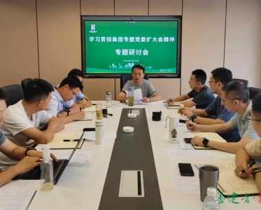 貫徹落實集團“全力實現‘雙過半’，确保全年‘滿堂彩’”專題黨委（擴大(dà)）會議精神，公司召開專題研讨會